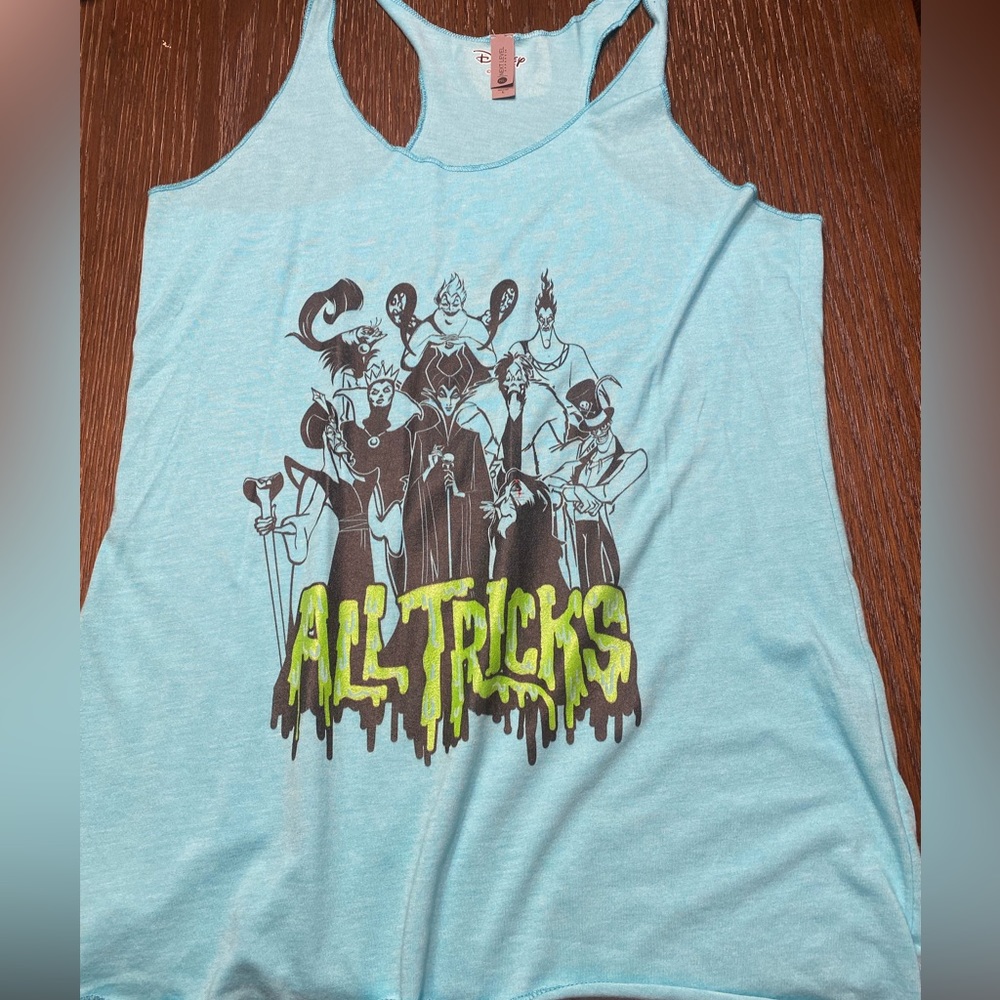 Women’s Disney villains tank top nwot